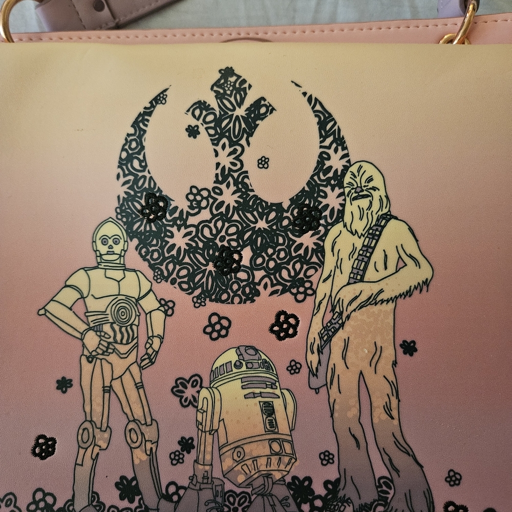 Star Wars Themed Pink Handbag
